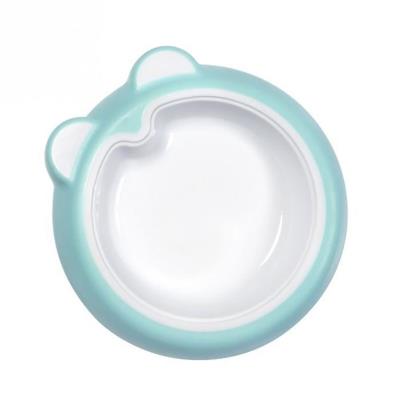 Badabulle assiette antidérapante bleue