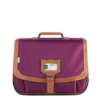 Cartable Les Incontournables 38cm Prune