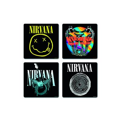Nirvana set sous-verres Mixed designs (4)