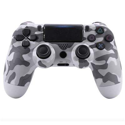 Manette générique Sans Fil Bluetooth compatible pour PS4 Sony Dualshock 2pcs Couleur gris
