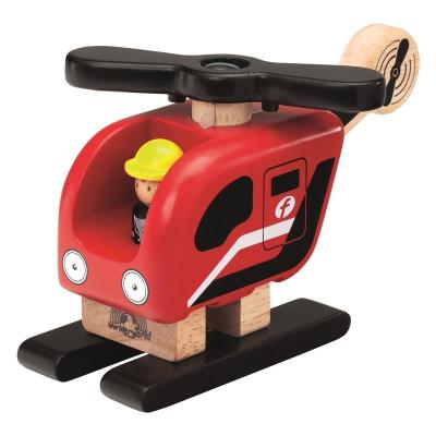 Véhicules miniworld : hélicoptère de pompier wonderworld