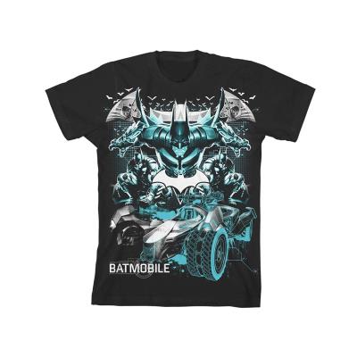 T-Shirt Batman Arkham Knight - Silver Batmobile Taille S