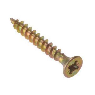 Bargainscrews Lot de 100 vis à cartons multi usages 5 x 100mm Forgefix