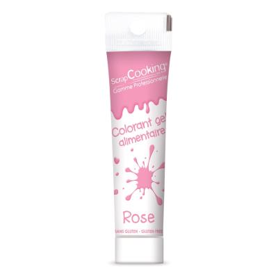 Colorant alimentaire gel - Rose - Scrapcooking