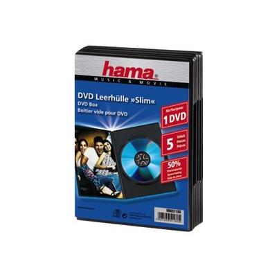 Hama dunne jewel case voor opslag DVD's