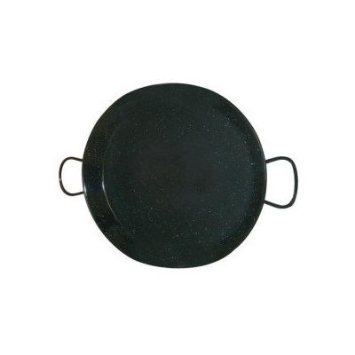PLAT À PAËLLA EN ÉMAIL - D: 42 CM