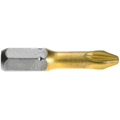 Lot De 3 Embouts De Vissage Max Grip Pozidriv Pz1 à Queue 6 Pans Mâle 1/4' Longueur 25Mm Bosch 2607001591