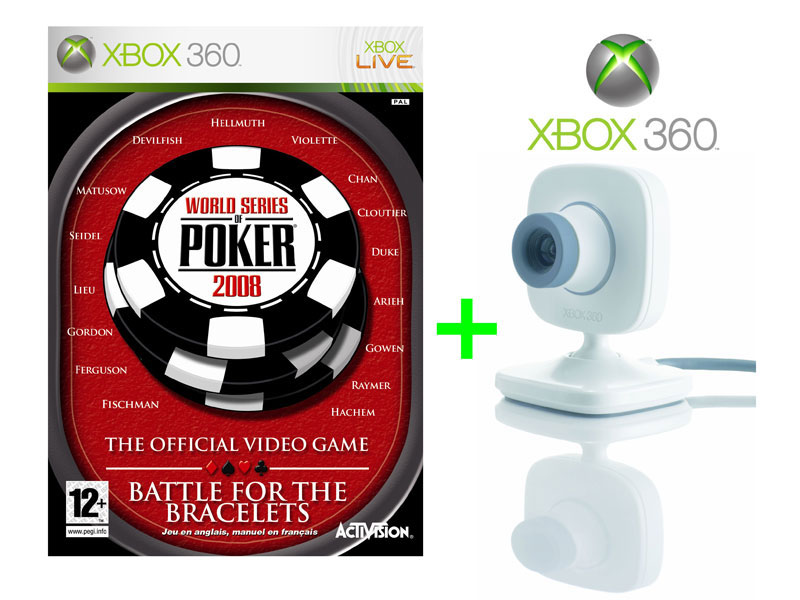 Activision World Series Of Poker 2008 + Camera