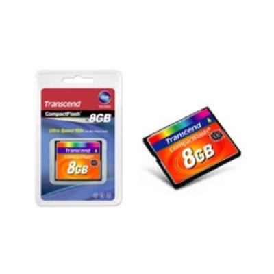 Transcend - carte mémoire compact flash (133x, type i) - 8 go
