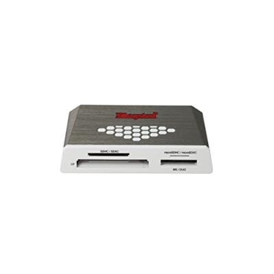 Kingston FCR-HS4 Lecteur de carte USB 3.0 Haute Vitesse Gris