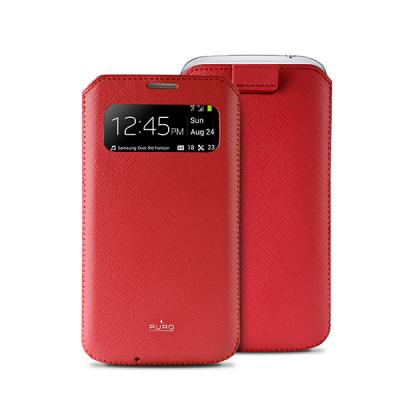 Housse Samsung Galaxy S4 Slim View Cover-Rouge