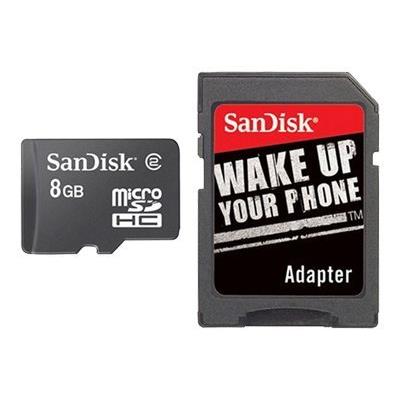 SanDisk - flashgeheugenkaart - 8 GB - microSDHC