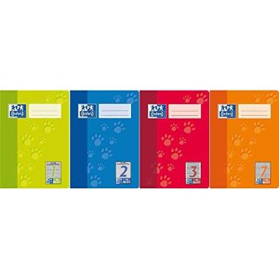 Oxford junior schulheft tatzen, din a4, lineatur 7 385401607