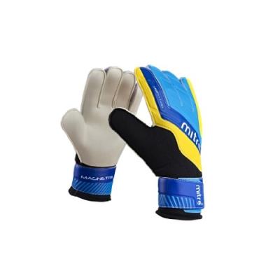 Mitre magnetite gants bleu cyan jaune 11