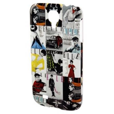 Elle vintage coque en plastique pour samsung galaxy s4 mini