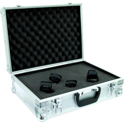 Roadinger 059597 flight-case mousse argenté