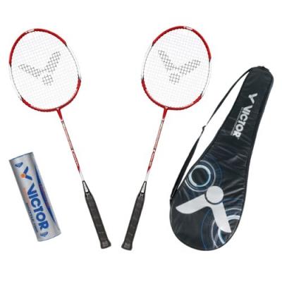 Victor 089 0 8 raquette de badminton vertrex 10 noir doré