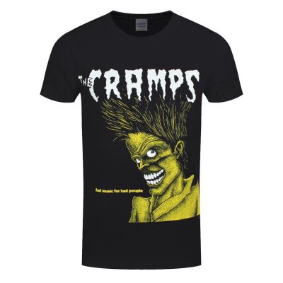 The Cramps T-Shirt Bad Music For Bad People Homme NoirS