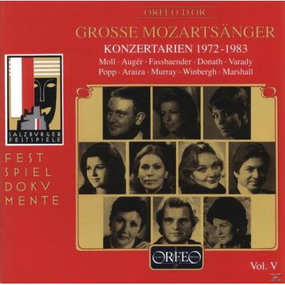 Grosse Mozartsänger Vol.5 (Konzertarien 1972-1983)