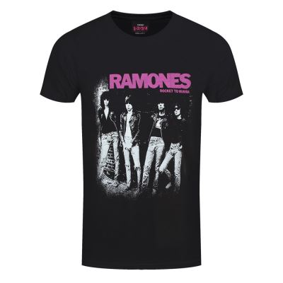 The Ramones T-Shirt Ramones Rocket To Russia Homme Noir