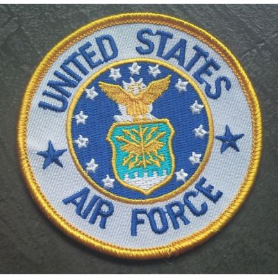 patch US air force united states ecusson thermocollant