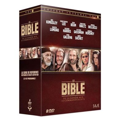 Coffret Intégral Volume 1 La Bible : Des premiers rois aux derniers prophètes (coffret 5 DVD)