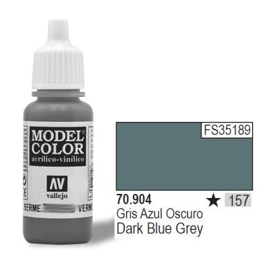 Vallejo acrylic model color - dark blue grey - val904 vall-70904