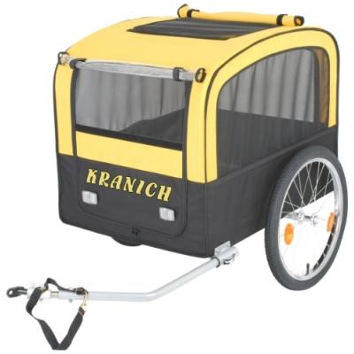 kranich - 66471 - remorque pour chien - multicolore - 82 x 80 x 90 cm