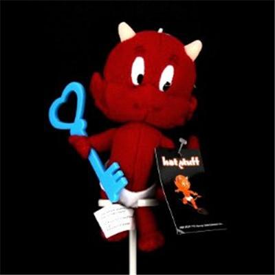 Hot Stuff - Mini Peluche - Clé du coeur bleue