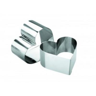 IBILI - Ustensiles et accessoires de cuisine - emporte pièce inox coeur 8 x 4.5 cm ( 718408-6 )