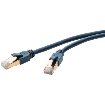 Clicktronic câble réseau cat 6a s ftp-câble de raccordement ethernet pour la connexion de périphériques compatibles réseau- 1.5m