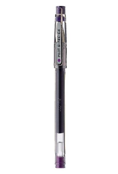 Stylo roller encre gel G-TEC-C4 Violet Pilot