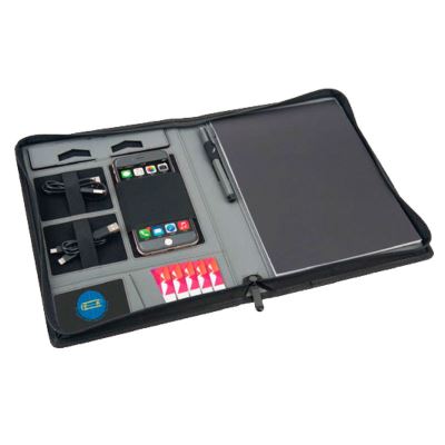 SPIRIT - Housse Organiser tablette book avec power bank
