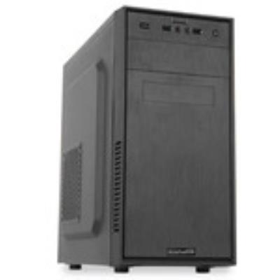 Boitier MICRO ATX 480W Noir brossé ALIM 480 W.2 USB2+ 1 USB3 EN FACADE Réf : BM1082CA