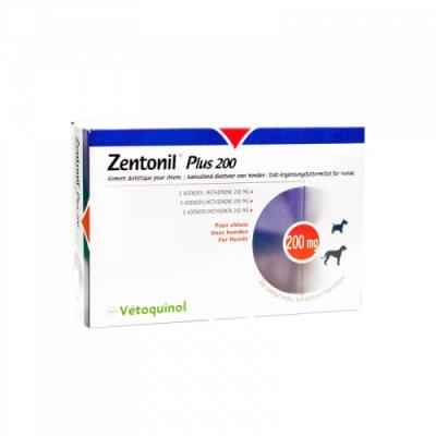 Zentonil plus compléments alimentaires troubles hépatiques pour chiens chats 200 mg boîte de 30 comprimés