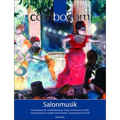 Partitions classique BARENREITER COMBOCOM - SALONMUSIK - CONDUCTEUR ET PARTIES Ensemble mixte