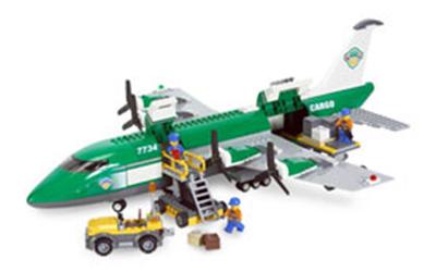 7734 L'Avion Cargo, Lego City
