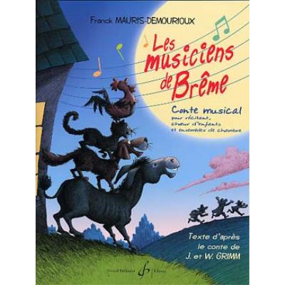 Partitions classique BILLAUDOT DEMOURIOUX F. - LES MUSICIENS DE BREME (ENSEMBLE DE CHAMBRE ET RECITANT) - CONDUCTEUR Musique de chambre