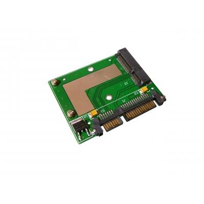 Adaptateur mSATA vers SATA 3.0 Format COURT Half Slim