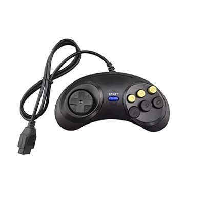 Manette contrôleur pour Sega MegaDrive - Master System - Genesis - 6 boutons - Straße Game ®