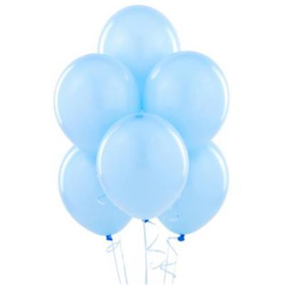 100 Ballons de Baudruche Bleu Ciel (30cm)