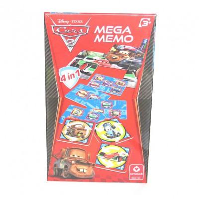 Méga Mémo - Cars 2 : 4 jeux en 1