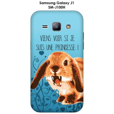 Coque Samsung Galaxy J1 - SM-J100H Lapin Princesse