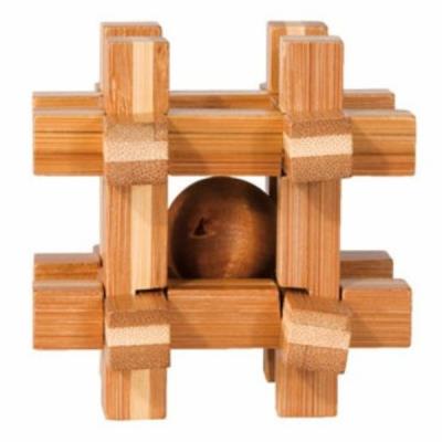 Fridolin - Casse-tête en bambou - Boîte à bille