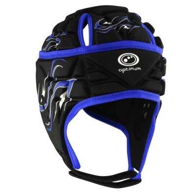 Optimum inferno casque noir bleu taille s