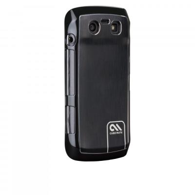 Case-Mate Barely There Brushed Aluminum - Beschermhoes voor mobiele telefoon - zwart - voor BlackBerry Torch 9850, 9860
