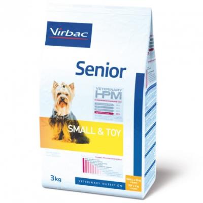 Comparer les prix de Virbac vet hpm - senior small & toy - 1,5 kg