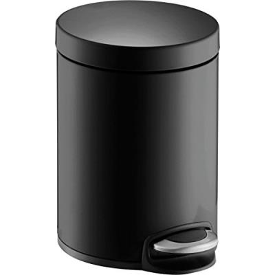 Helit h2403495 métal-tretabfallbehälter classic 5 l (noir)