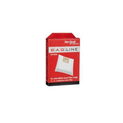 Dirt Devil Sachet De Sacs X5 Dde045 + Filtre Ref: 7010022