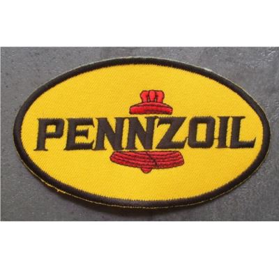 patch pennzoil oval huile ecusson thermocollant veste